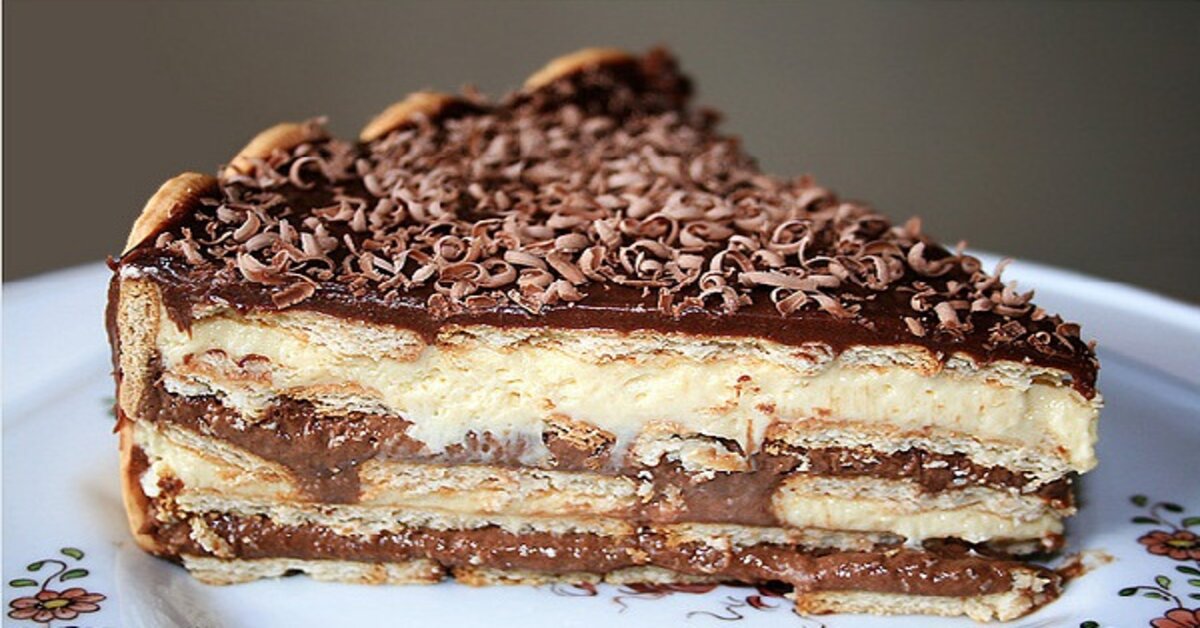 Pavê de Chocolate fácil é pura gostosura Receitas Fáceis e Práticas