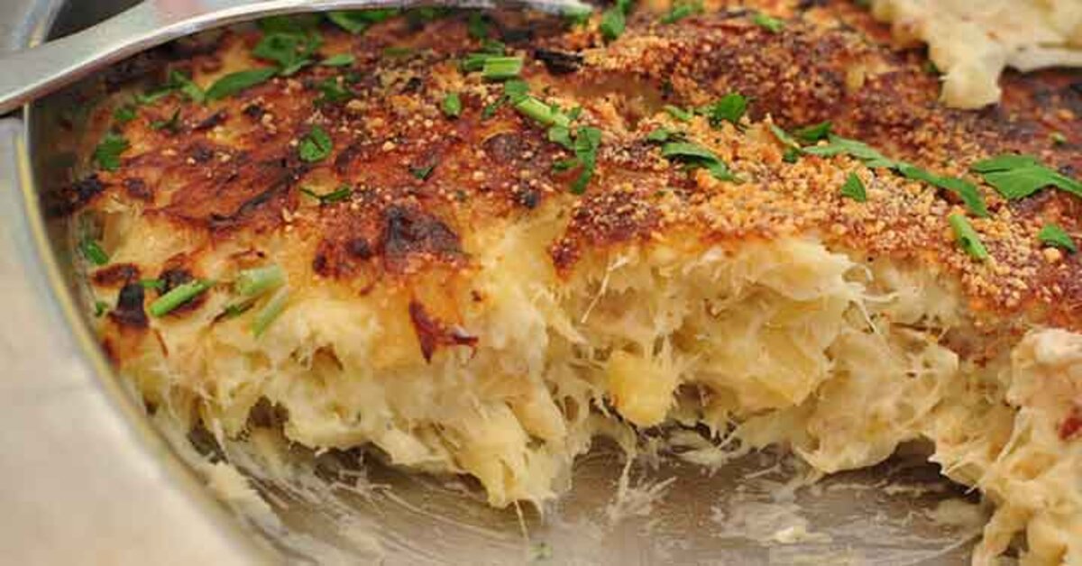 Bacalhau com natas Leve e Requintado Receitas Fáceis e Práticas