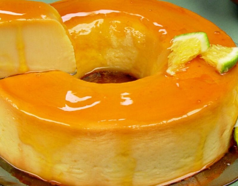 Pudim de Laranja Que Não Vai ao Forno - Com apenas 3 Ingredientes