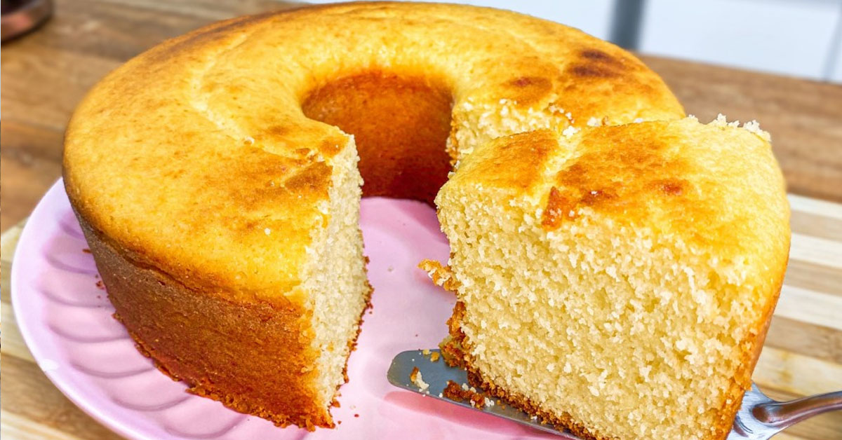 Bolo De Fubá Com Queijo Da Vovó Bolo de queijo, simples e delicioso Receitas Fáceis e Práticas