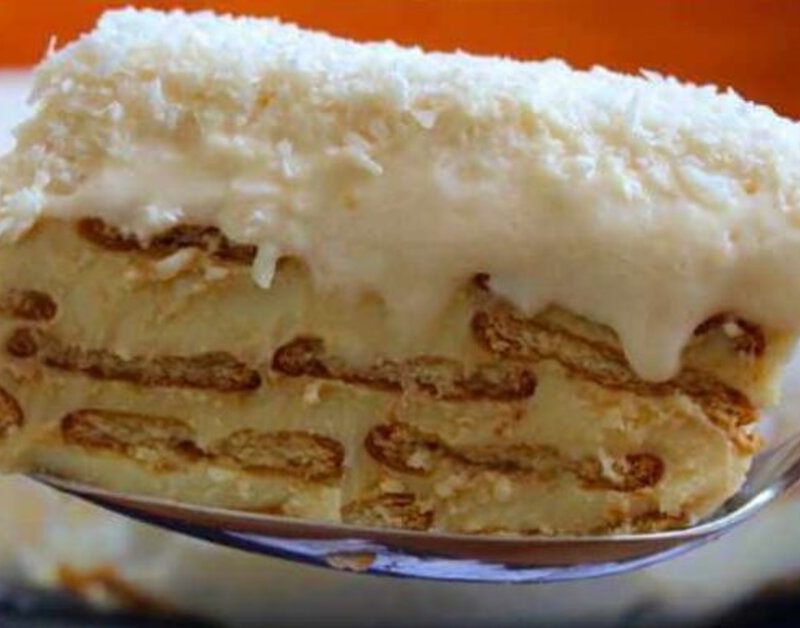 Pavê de coco fácil - Pura delícia - Receitas Fáceis e Práticas