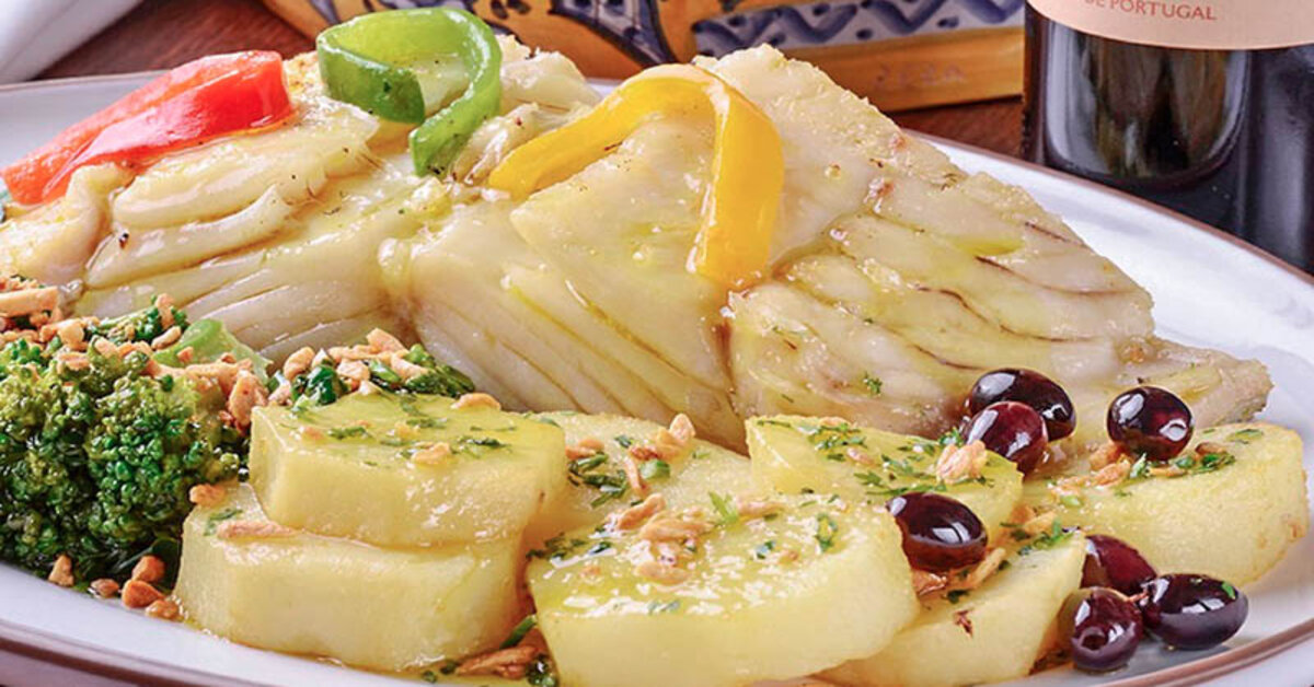 Bacalhau à portuguesa para o Natal Receitas Fáceis e Práticas