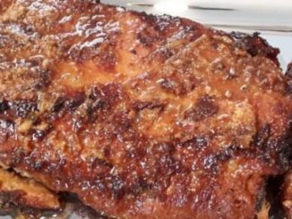 Costelinha de porco no forno